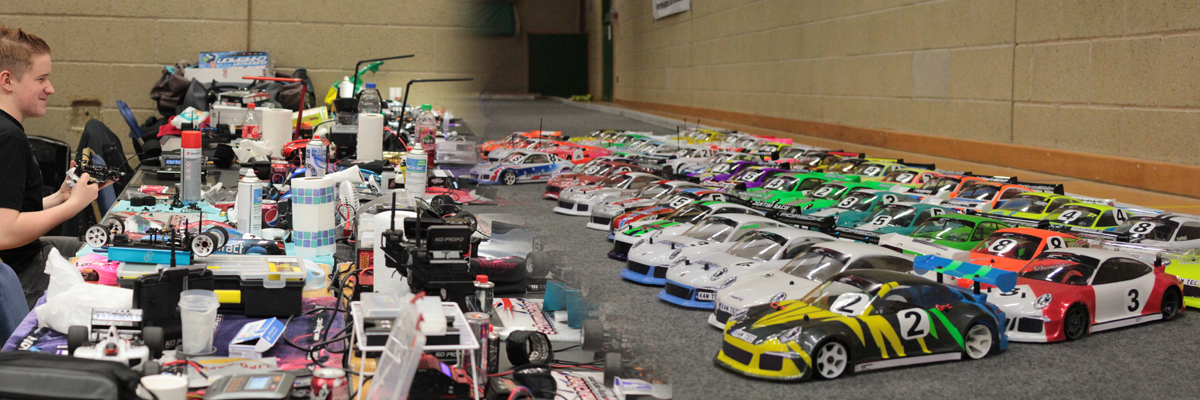 RC Club Pits and GT12 Cars